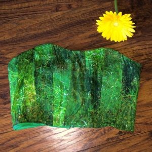 Remi Canarie💚crop top green